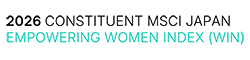 2026 Constituent of the MSCI Japan Empowering Women Index