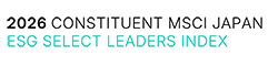 2026 Constituent of the MSCI Japan ESG Select Leaders Index